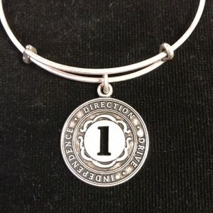 NWT Alex and Ani Numerology 1 Bracelet